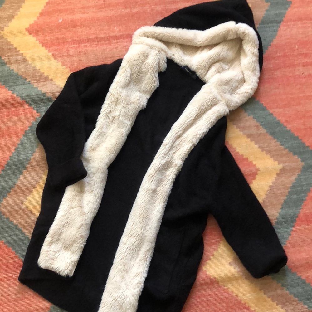 Zara Sherpa Cardigan (Coatigan)
